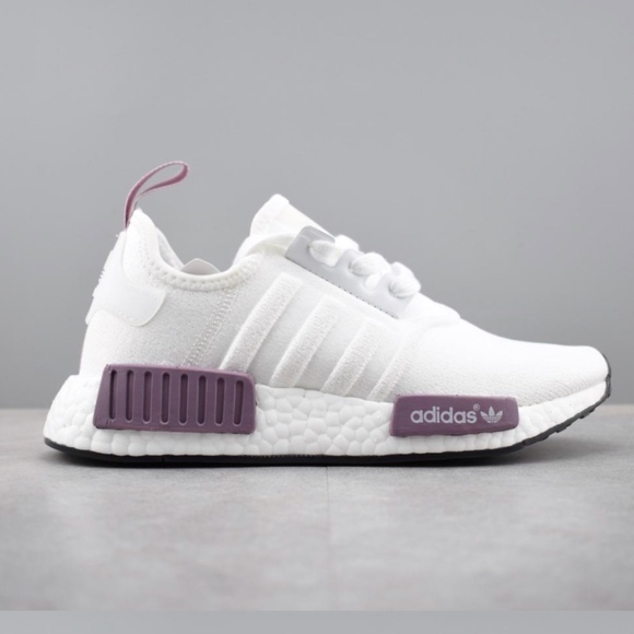 NWT adidas NMD_R1 White Running Workout Shoes - Picture 3 of 8